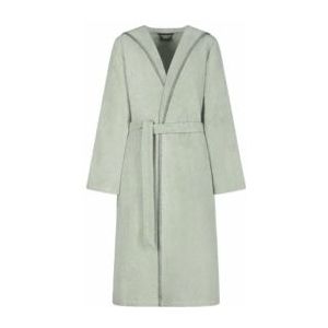 Cawo - 6219 - Badjas - Eukalyptus - Dames - Met Capuchon