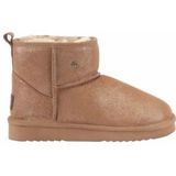 Warmbat - Wallaby - Pantoffel - Metalic Gold - Suède - 100% Merino Wol