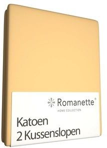 Kussensloop - Wit - Katoen - 2 Stuks