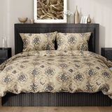 Satin D'or - Blake - Dekbedovertrek - Beige - Satijn - 1-Persoons