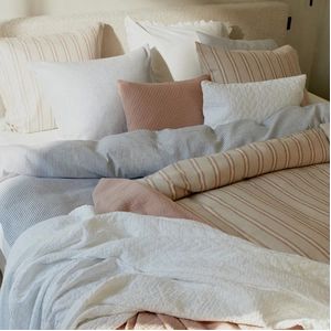 Dekbedovertrek Vandyck Pure 75 Multi Linnen / Katoen-140 x 200 / 220 cm | 1-Persoons