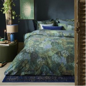 Dekbedovertrek Pip Studio Jardin de Noche Dark Blue Katoen-240 x 200 / 220 cm | Lits-Jumeaux