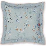 Sierkussen Pip Studio Tokyo Blossom Square Cushion Licht blauw (45 x 45 cm)