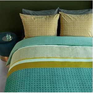 Dekbedovertrek Beddinghouse Birger Groen Katoen-140 x 200 / 220 cm | 1-Persoons