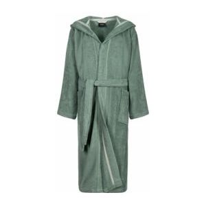 Cawo - Uni 827 - Badjas - Groen - Met Capuchon