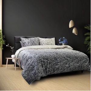 Dekbedovertrek Dreamhouse Emma Antraciet Velvet-200 x 200 / 220 cm | 2-Persoons