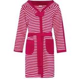 Badjas Esprit Kids Striped Hoody Raspberry-98 / 104