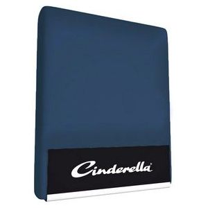 Hoeslaken Cinderella Navy (Jersey)-180 x 200/210 cm