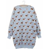 Sweater Dress Snurk Women Corgi Time-One-size