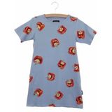 T-shirt Dress SNURK Kids Pepper Pals Blue-Maat 152