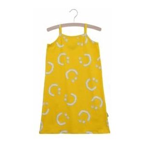 Strap Dress SNURK Kids Creamy Smile Yellow-Maat 140
