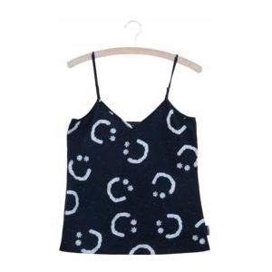 SNURK - Strap Top - Creamy Smile - Zwart