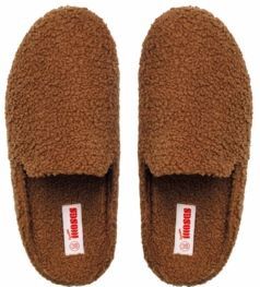 Freedom Moses - Kush Pantoffels - Caramel - Gerecycled Fleece - Vegan