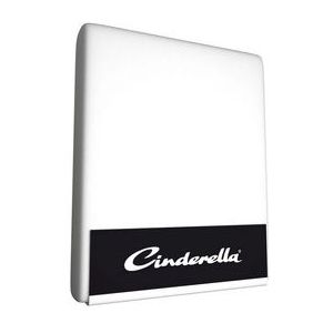 Hoeslaken Cinderella White (Jersey)-200 x 210/220 cm