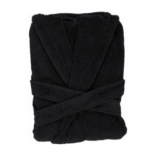 Abyss & Habidecor - Alex - Badjas - Zwart - 100% Giza Egyptisch Katoen, 500 gram/m²