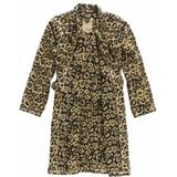 OAS - The Leo - Badjas - Bruin - 100% Katoen - Luipaard Print