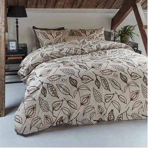 Riviera Maison Fabulous Fall dekbedovertrek - Tweepersoons - 200x200/220 - Zand