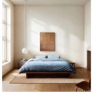 Dekbedovertrek Marc O'Polo Jorn Calm Blue Satijn-140 x 200 / 220 cm | 1-Persoons