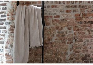 House in Styles-sPuglia plaid s-sKatoen met wafelstructuur