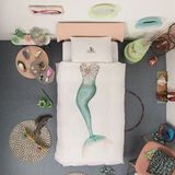 SNURK - Mermaid Dekbedovertrek - Percal - Multicolor - 2-Persoons
