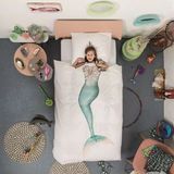 SNURK - Mermaid Dekbedovertrek - Percal - Multicolor - 2-Persoons