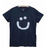 T-shirt SNURK Unisex Creamy Smile Black-XL