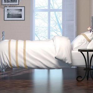 Dekbedovertrek - Wit - Katoen - Eenvoudig Design