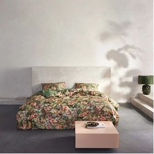 Dekbedovertrek Essenza Noleste Greenish Satijn-200 x 200 / 220 cm | 2-Persoons