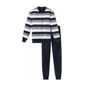 Pyjama Schiesser Men 159623 Dark Blue-Maat 50