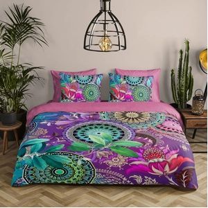 HIP - Axelle - Dekbedovertrek - Multi - Katoen Satijn