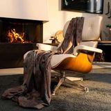 Woondeken - Grijs - Katoen