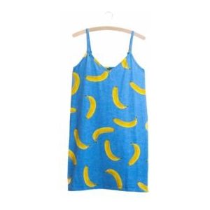 SNURK - Strap Dress - Onderjurk - Blauw - Biologisch Katoen