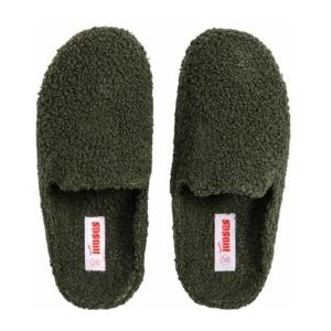 Freedom Moses - Kush - Pantoffel - Olive - Fleece stof van Gerecycled Polyester