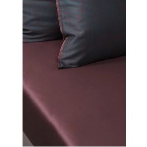 MOOOI Cotton Satin - Hoeslaken - 180x200 - Donker Rood