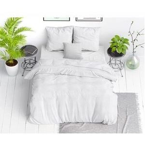 Dekbedovertrek Dreamhouse Stone Washed White-200 x 200 / 220 cm | 2-Persoons
