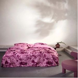 Dekbedovertrek Essenza Rosemary Spot On Pink Satijn-240 x 200 / 220 cm | Lits-Jumeaux
