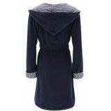 Esprit - Day - Badjas - Navy Blue - 100% Katoen - Met Strikcentuur