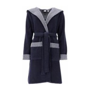 Esprit - Day - Badjas - Navy Blue - 100% Katoen - Met Strikcentuur