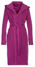 Vossen - Jive - Badjas - Paars - Unisex - 100% Katoen - Oeko-Tex STANDARD 100