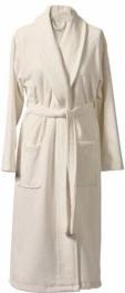 Aquanova - Sava - Badjas - Birch - 100% Organisch Katoen Velours