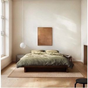 Dekbedovertrek Marc O'Polo Jorn Deep Pea Satijn-140 x 200 / 220 cm | 1-Persoons