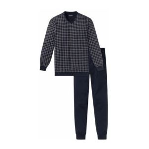 Pyjama Schiesser Men 159618 Dark Blue-Maat 50