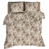 Dekbedovertrek - Grijs - Katoen - Eenpersoons