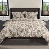 Dekbedovertrek - Grijs - Katoen - Eenpersoons