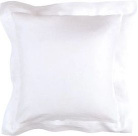 Libeco - Geneva - Kussensloop - Wit - 100% Linnen - 80 x 80 cm