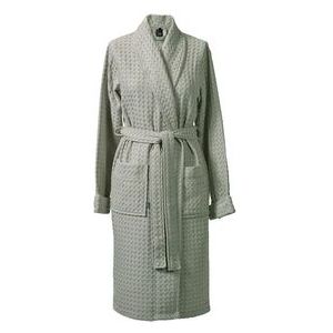 Aquanova - Viggo - Badjas - Thyme - 100% Organisch Katoen - Wafelstructuur