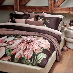 Dekbedovertrek Vandyck Pure 07 Blush Linnen-140 x 200 / 220 cm | 1-Persoons