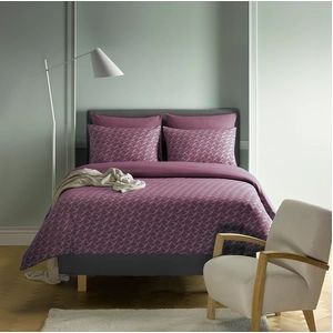 De Witte Lietaer Dekbedovertrek Birds Lilac - Hotelmaat - 260 x 240 cm - Flanel