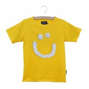 T-shirt SNURK Kids Creamy Smile Yellow-Maat 140