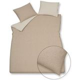 Dekbedovertrek Vandyck Home Trento Rusty Brown Flanel-140 x 200 / 220 cm | 1-Persoons